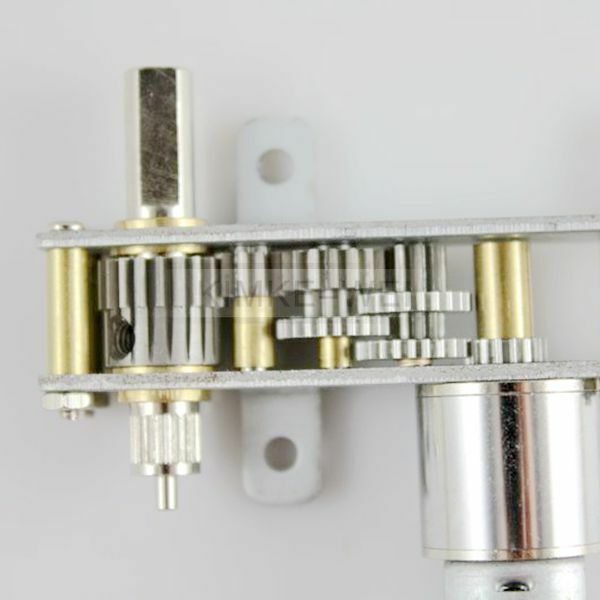 12V DC 20RPM Torque Gear Box Electric Motor For ROBOT