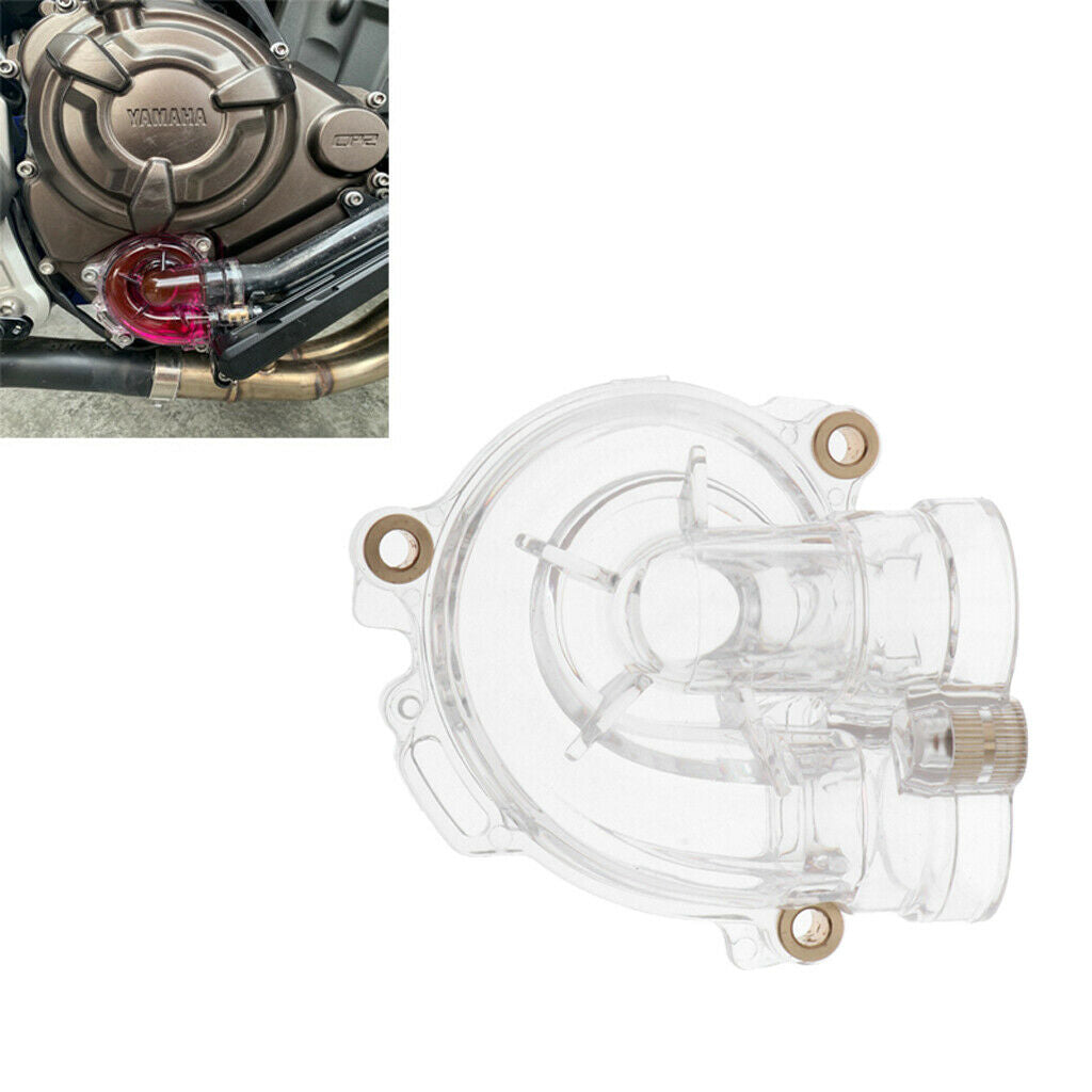Motorcycle Motorbike Cooling Water Pump Cover Plastic for Yamaha MT-07 14-20