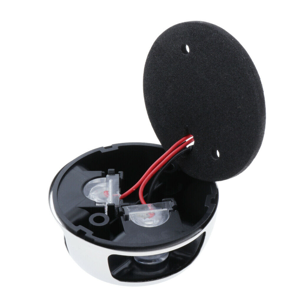 12V LED Green Red Bi-Colour Navigation Bow Light Kayak Stern Nav Light Lamps