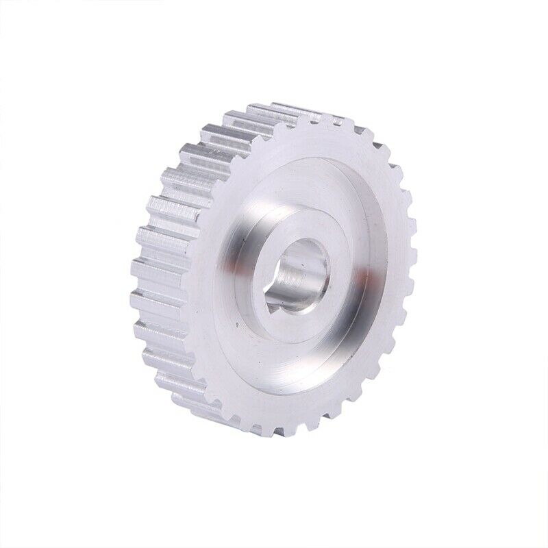 2Pcs Metal Synchronous Pulley Gear Motor Belt Gear Drive Wheel Gear S/N Cj0618O8