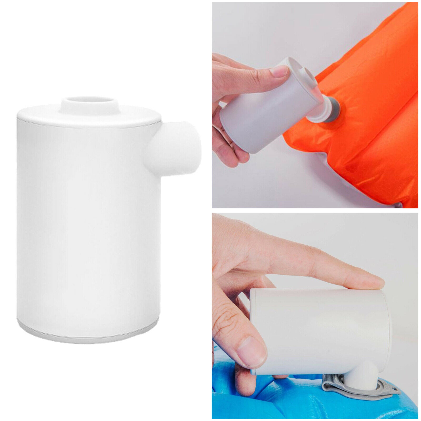 Air Pump Quick Inflate Deflate Air Mattress Swimming Ring Pump Camping Tools