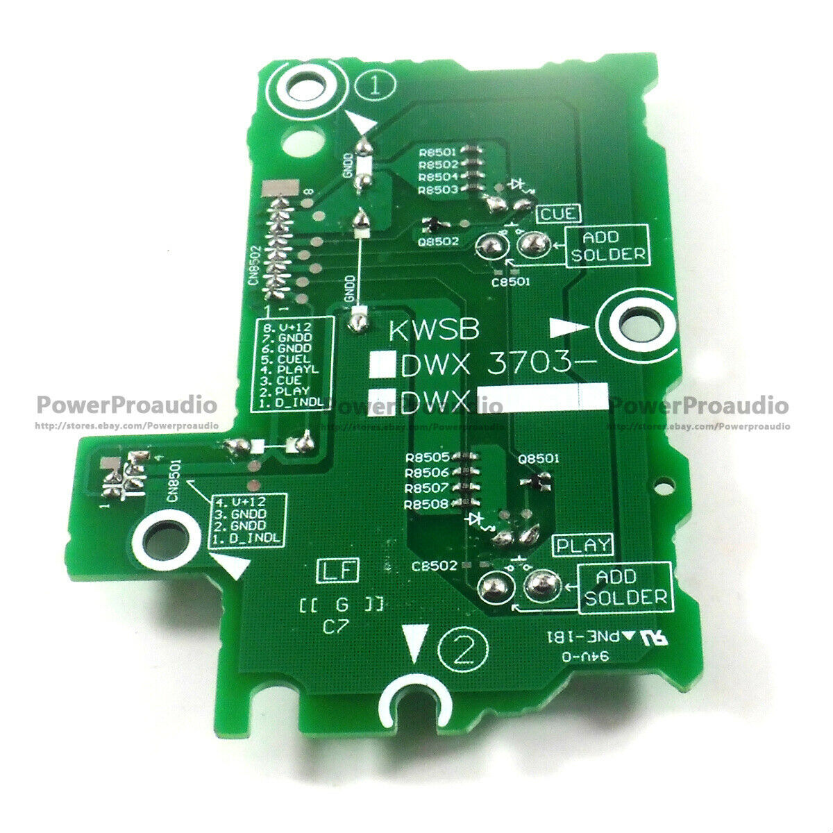 2PCS  DWX3703 Play Cue PCB Control KSWB Assy for Pioneer CDJ-2000NXS2 CDJ-TOUR1