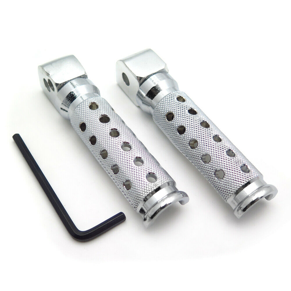Chromed Front Foot Pegs For Yamaha FZR 600 Seca II XJ 600S YZF 600R 750R 1000R