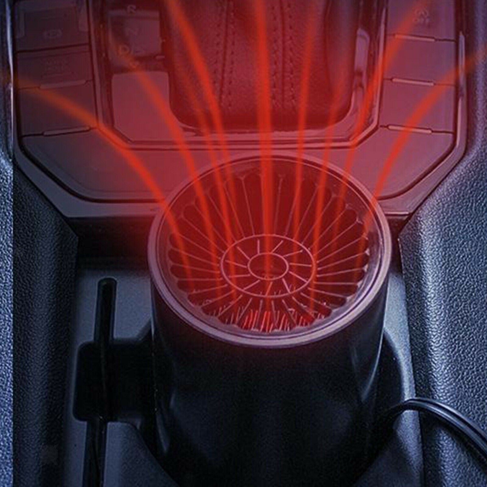 12V 65W Portable Car Heater Windshield Heater Fan Windscreen Defrost Defogger
