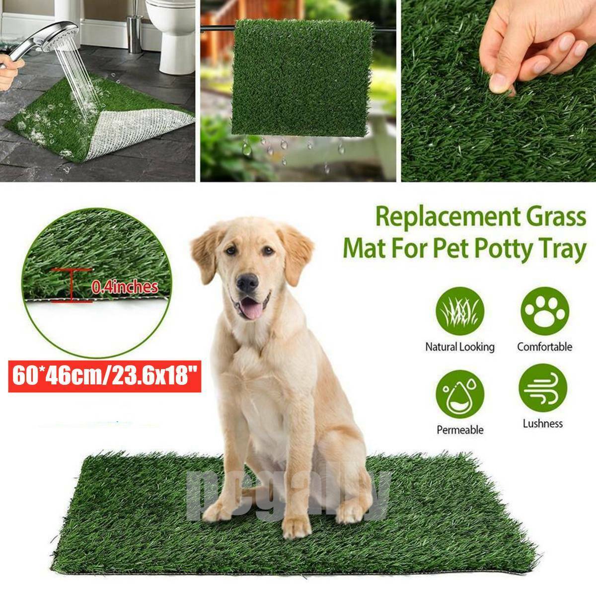 Replacement for Artificial Turf Pet Potty Toilet Training Replacement Grass Pad