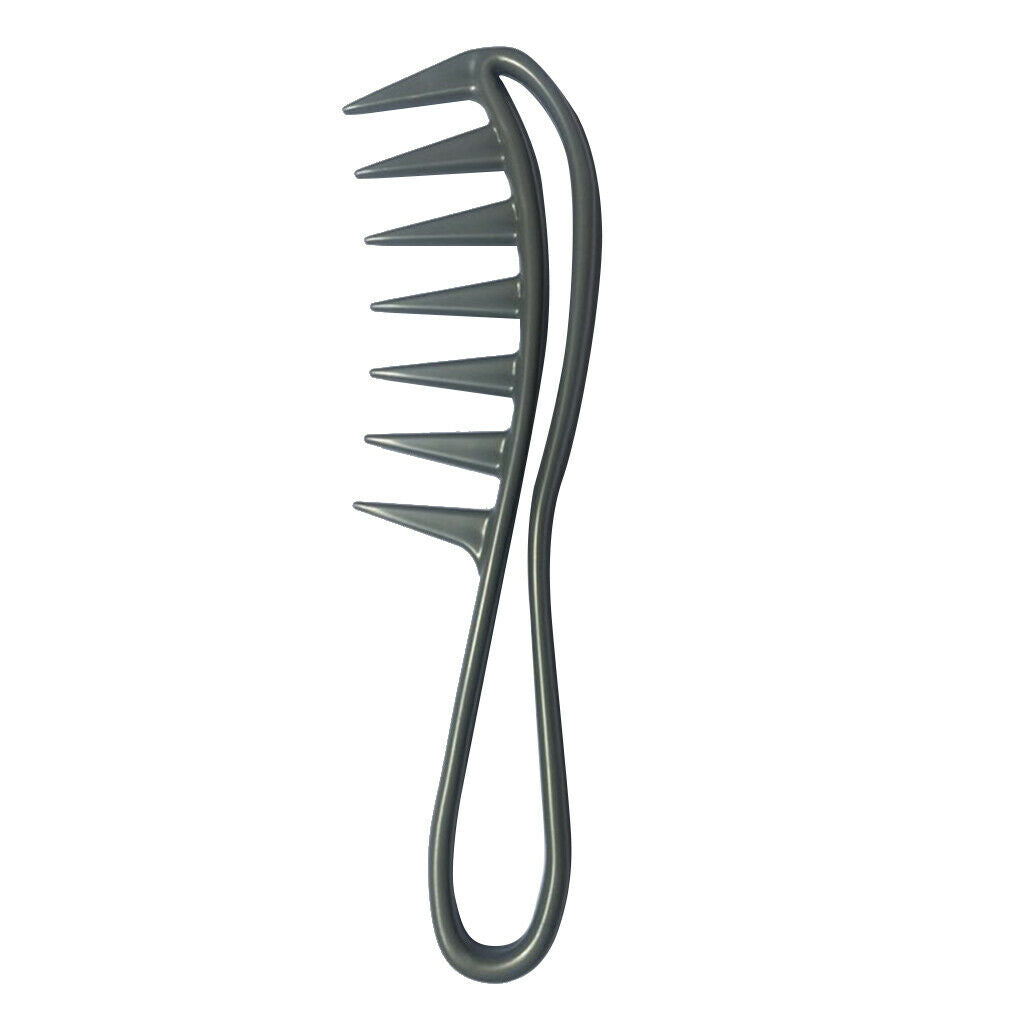 Salon Hair Combs Hairdressing Shower Comb Jumbo Unisex Shark-Tooth Detangler