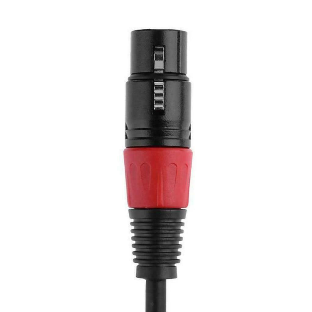 90Degree 3.5mm TRS Male Stereo To XLR 3pin Female Jack Cable 7.87" Connector