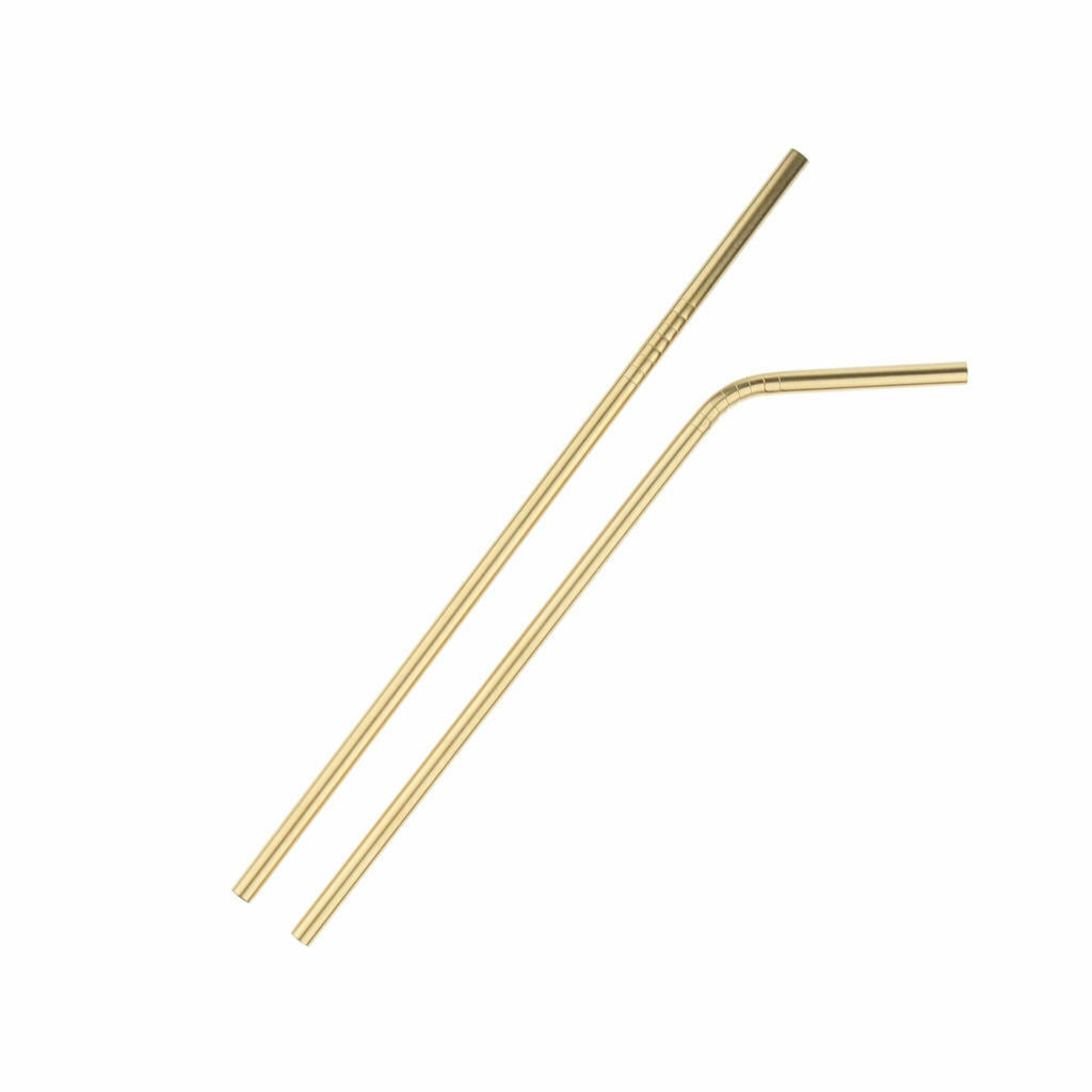 10 pieces reusable metal stainless steel drinking straws straight for cups,