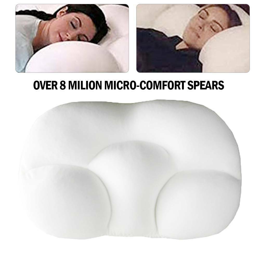 Memory Foam Pillow Neck Ergonomic Head Rest Travel Sleep Full Support L/P