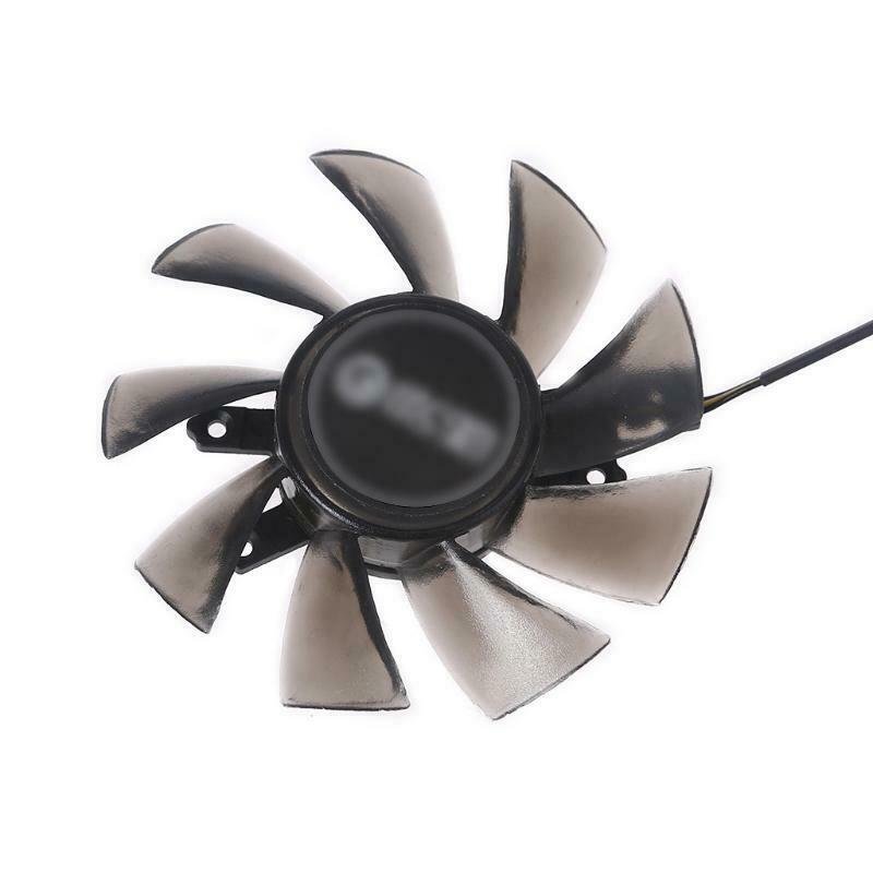 2PCS T129215BU Graphics Card Cooling VGA Cooler Fan 4Pin 12V 0.50A for GALAX GTX