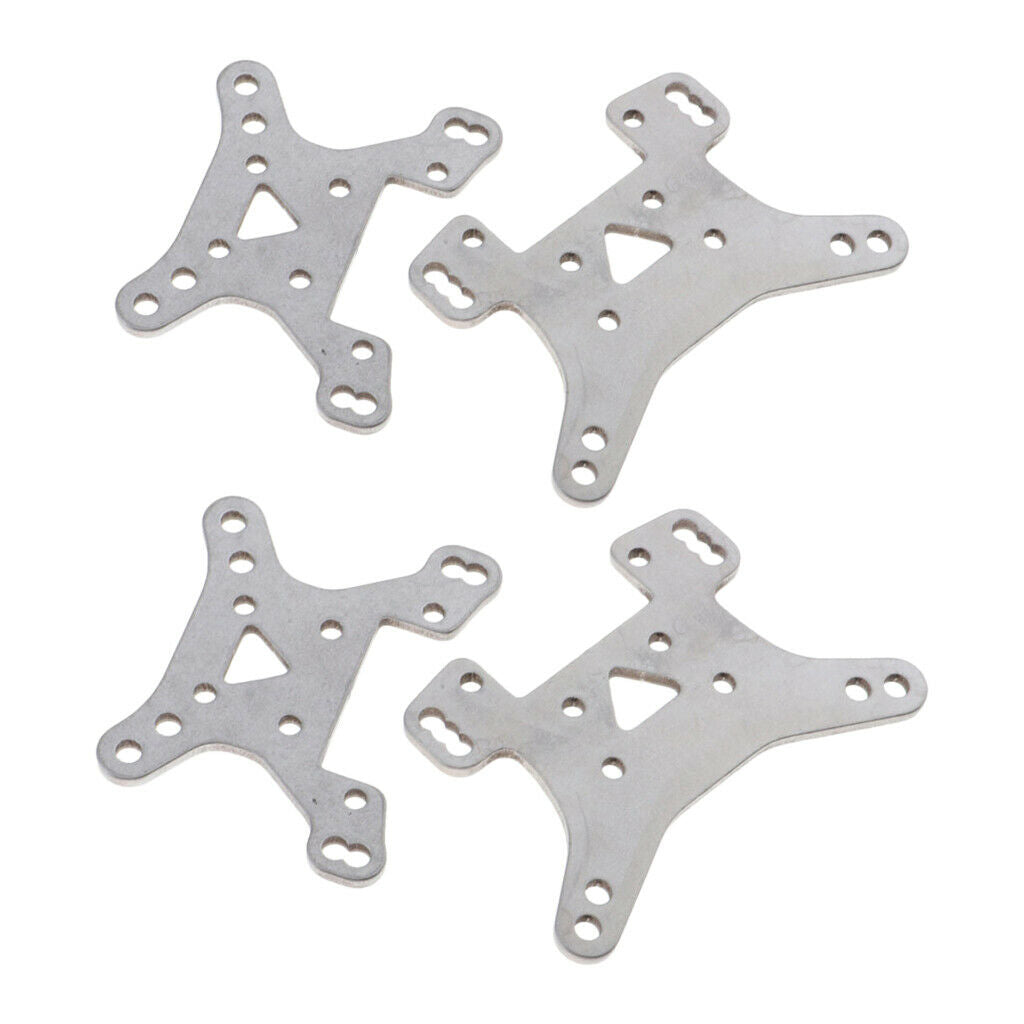4x RC Car Front Rear Shock Tower for Wltoys 144001 1/14 RC Car Accessories