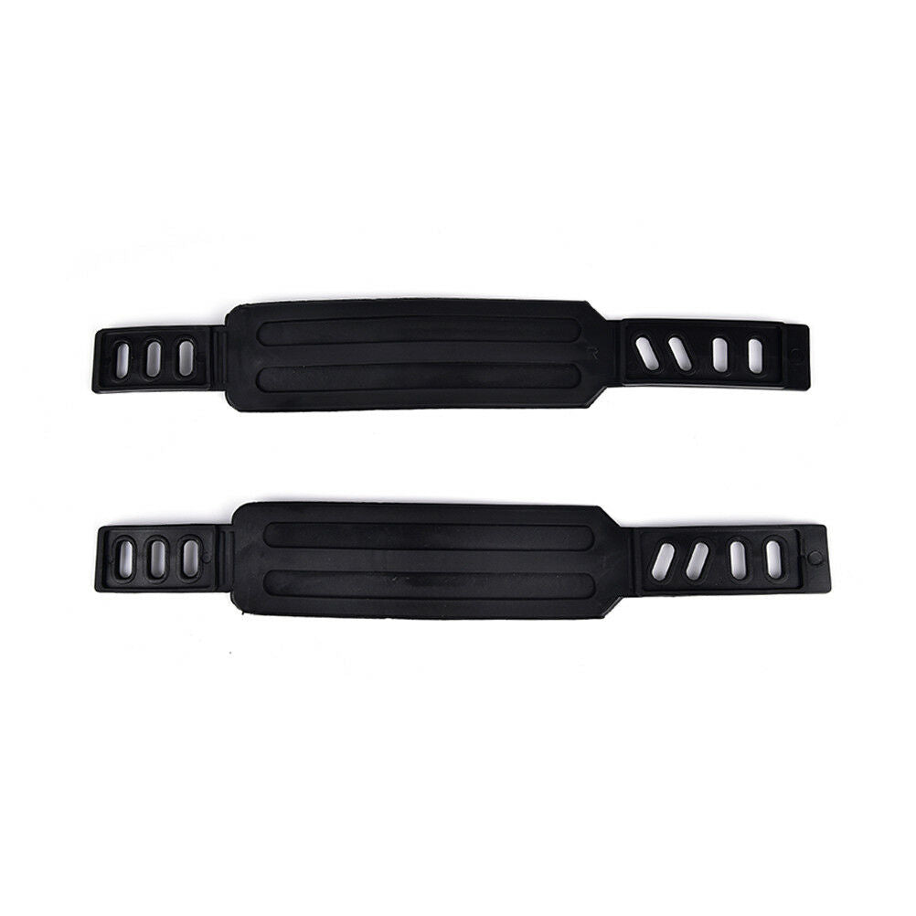 1 Pair Pedal Straps Belts Fix Bands Tape Generic For Fitness Exercise Bike Lt