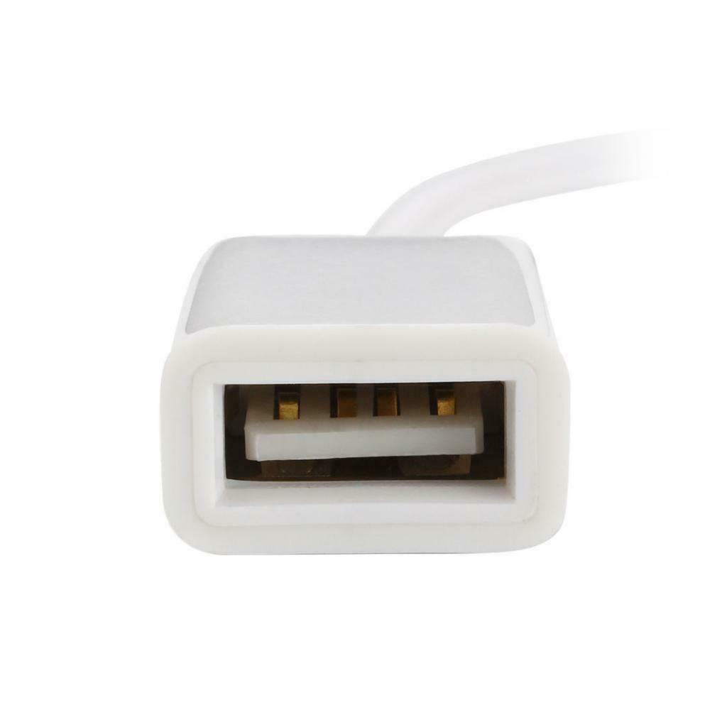 3.5mm Male AUX To USB 2.0 Female Adapter Converter + Holster Protection Earphone
