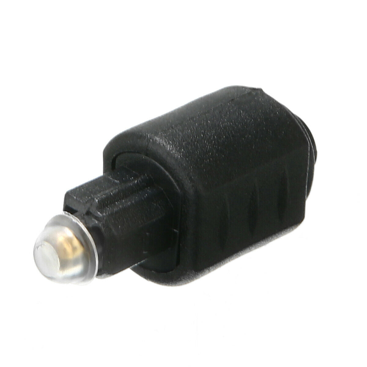 Mini Optical Audio Adapter 3.5mm Female Plug Jack to Digital Toslink Male Black