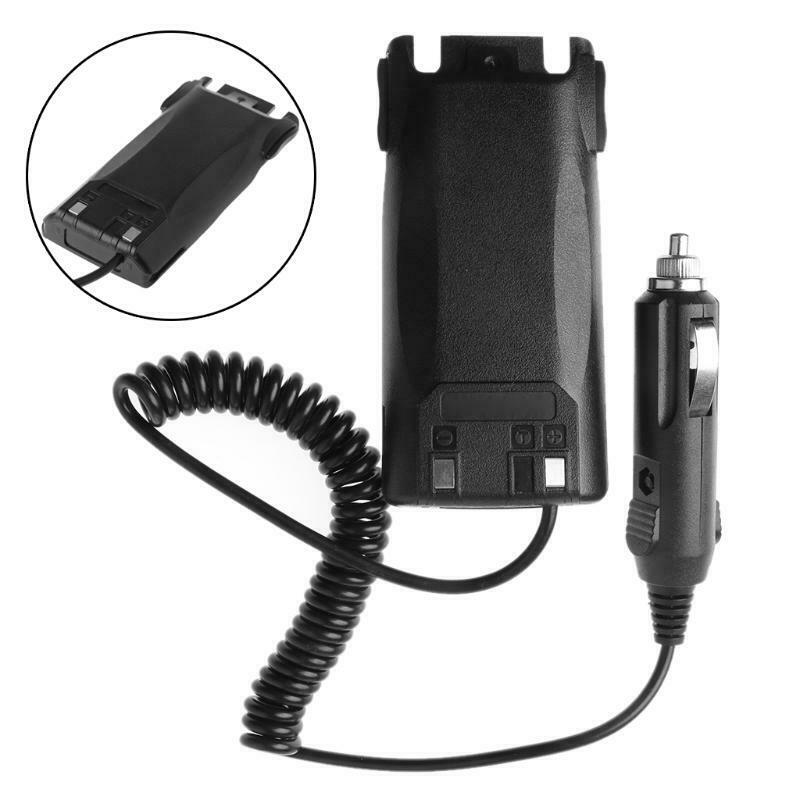 Car Charger Battery Eliminator Adapter For Baofeng UV-82 Radio Walkie Talkie