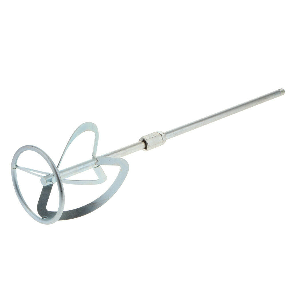 Paint Cement Plaster Adhesive Spiral Mixer Stirrer Paddle Rod For Drill