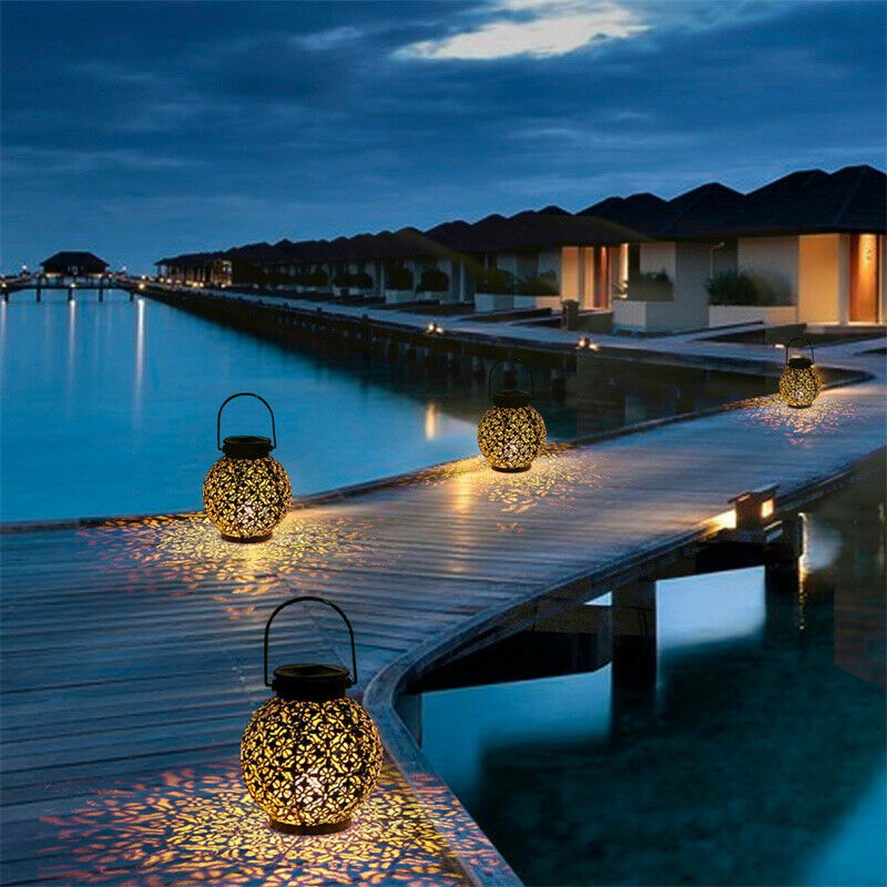 Solar  Lantern Outdoor Solar Garden Light Dancing Flicker Flame LightY FT