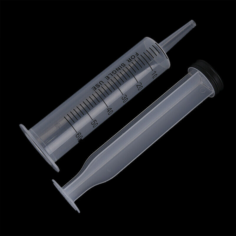 Bike Tire Tubeless Sealant 60ml Syringe Rubber Hose Kit For Inner T GwJC.l8