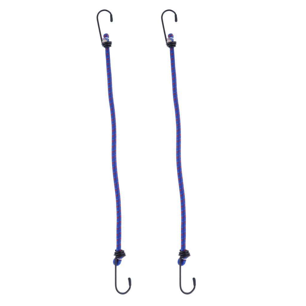 6 pieces elastic heavy duty bungee ropes luggage tension straps luggage cord