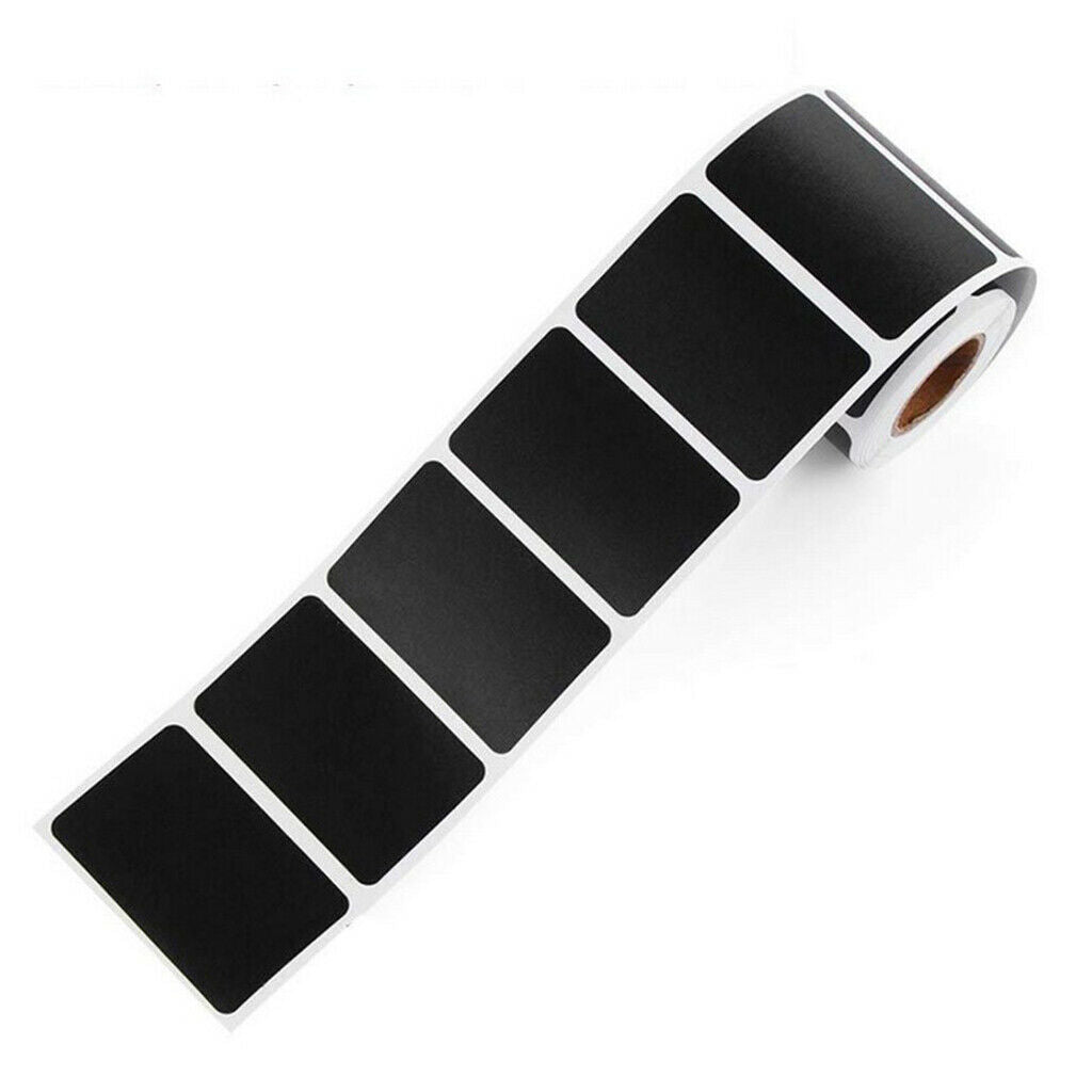 300Sheets Blackboard Paper Stickers Kitchen Stickers for Glass Containers