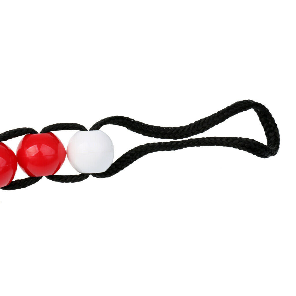 Plastic Golf Ball Beads Chain Golf Club Stroke Putt Score Counter