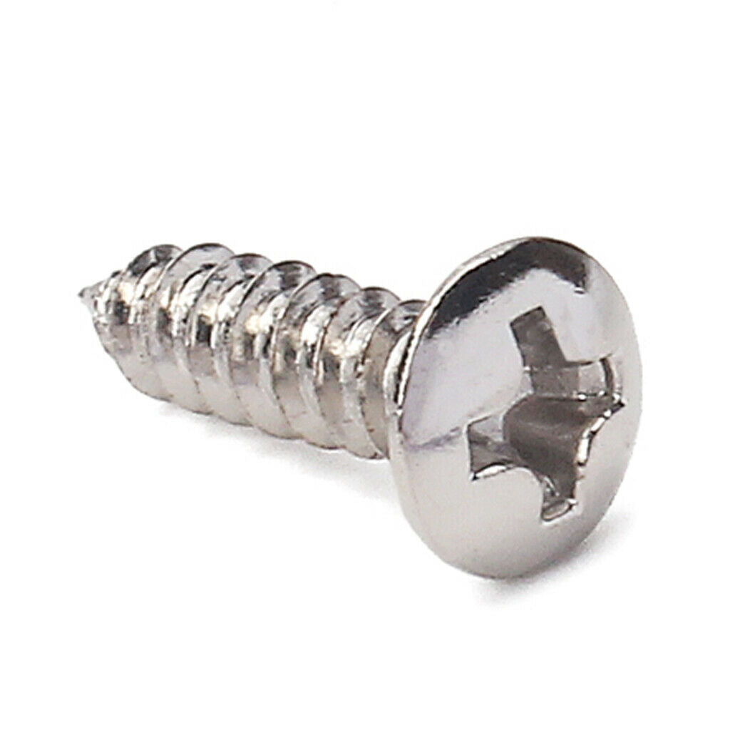 Set of 100 Pickguard Screws for Electric Guitar Bass Pickguard, High Quality
