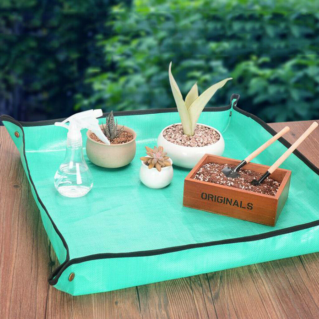 100 * 100cm Flower Pot Pad Garden Kneeler Work Towel Waterproof Flower