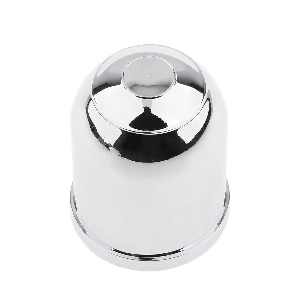 4 Pieces Chrome Plastic Car Caravan Tow Ball Bar Cover Towing Hitch Towball