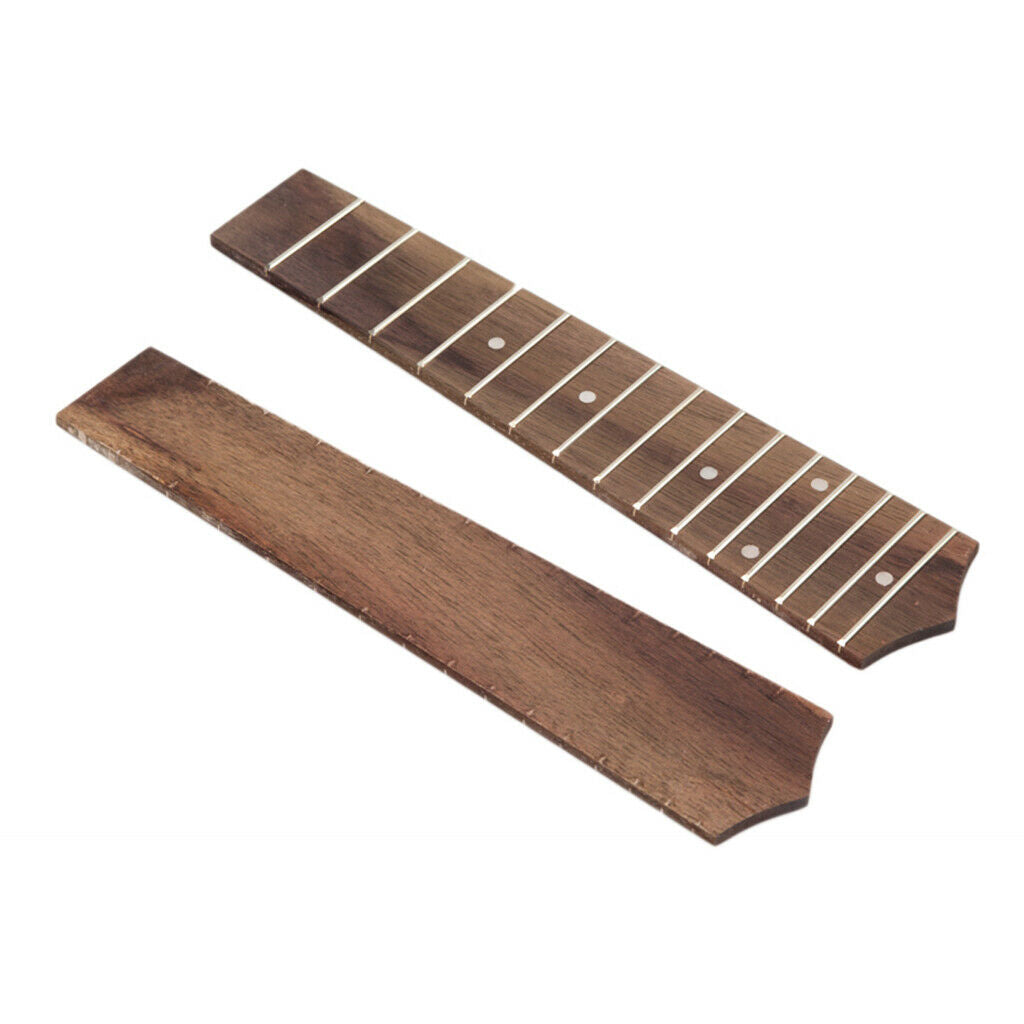Rosewood 21inch Soprano Ukulele 15 Frets Fretboards Hawaii Guitar Accessory