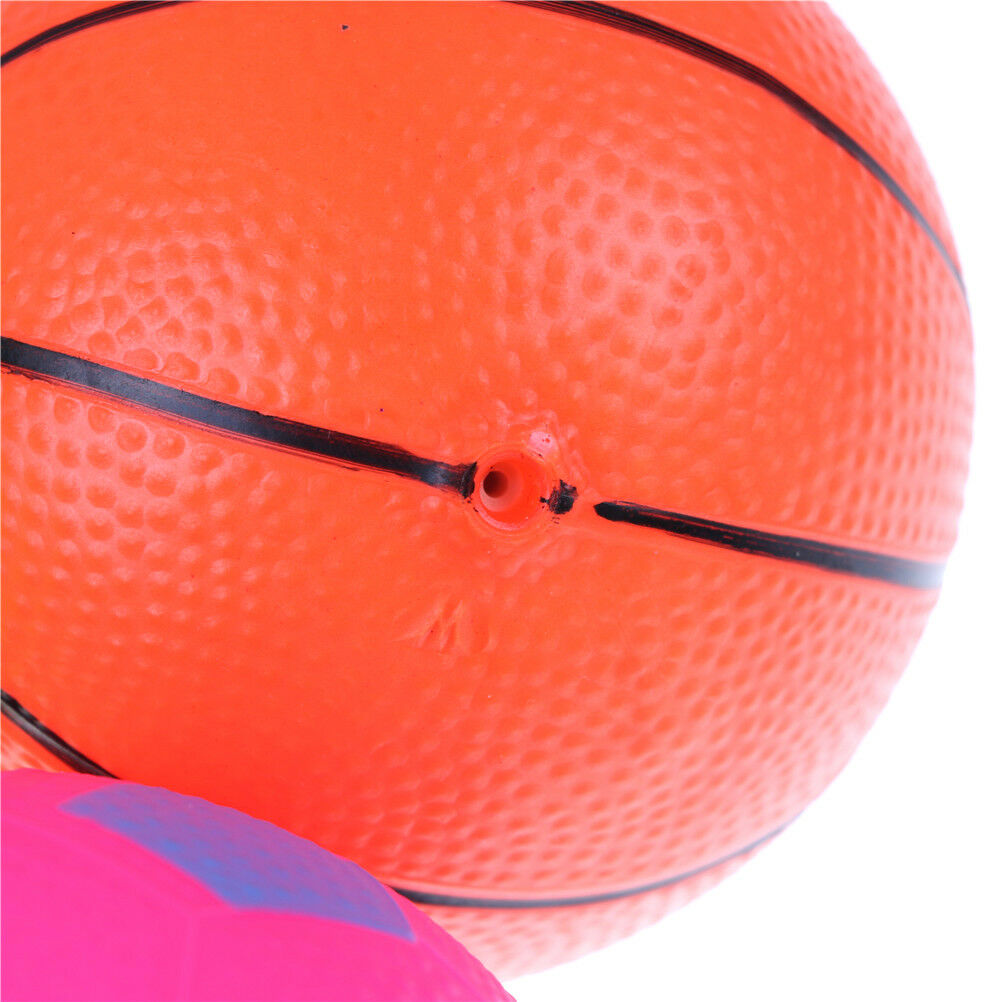 12cm Inflatable Basketball Football Blow Up Ball Kids Sports Outdoor Play.l8