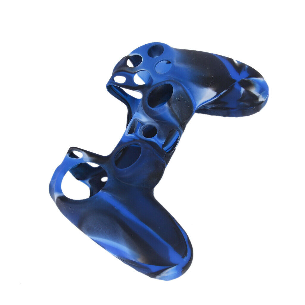 Replacement Silicone Protective Skin Case Cover For Sony PS4 Controller - Camo