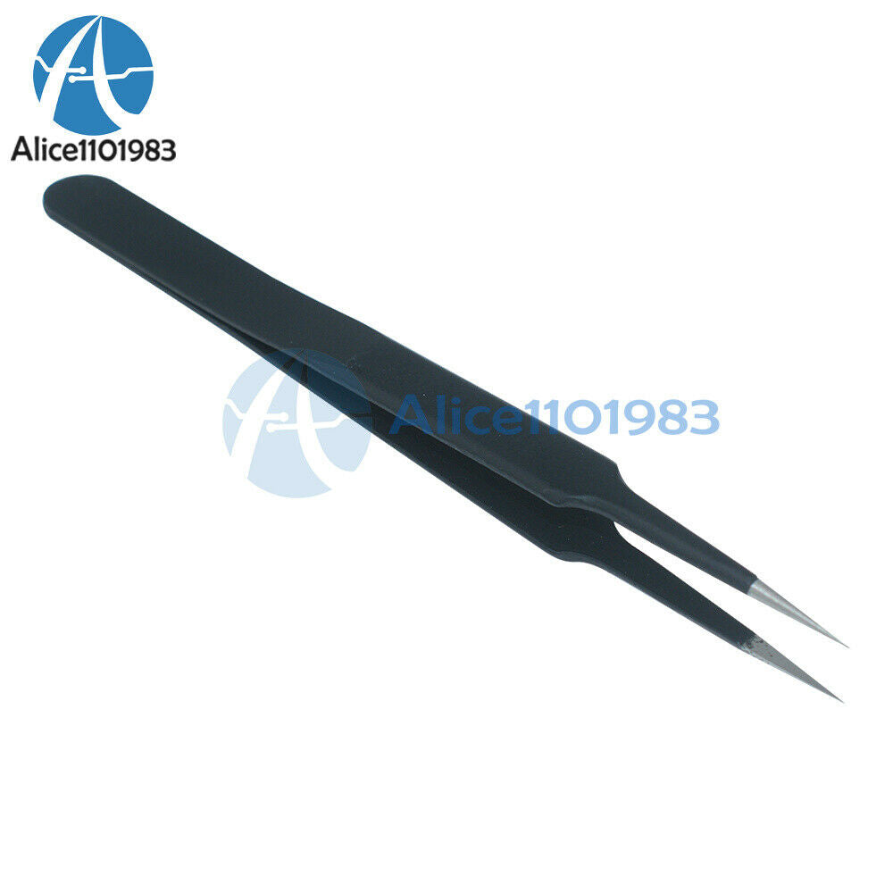 Non-magnetic Straight Tip Tweezer TU-14B Anti-static Tweezer