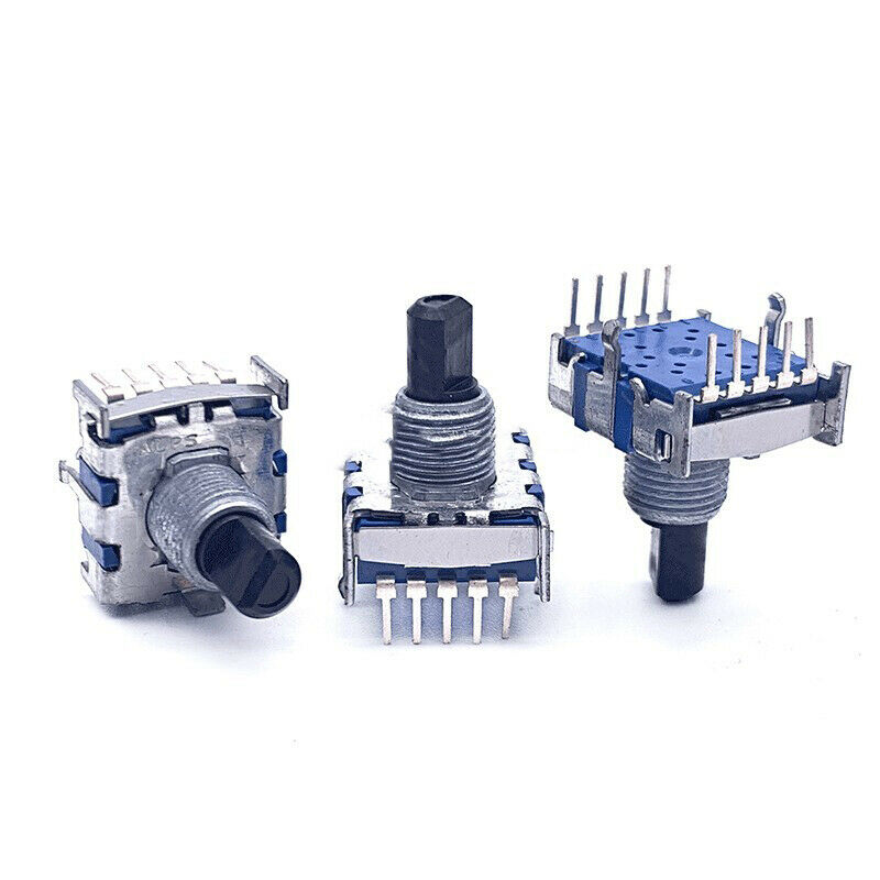 1pcs SRBV181004 Potentiometer Band switch 8-speed signal switch shaft 15mm