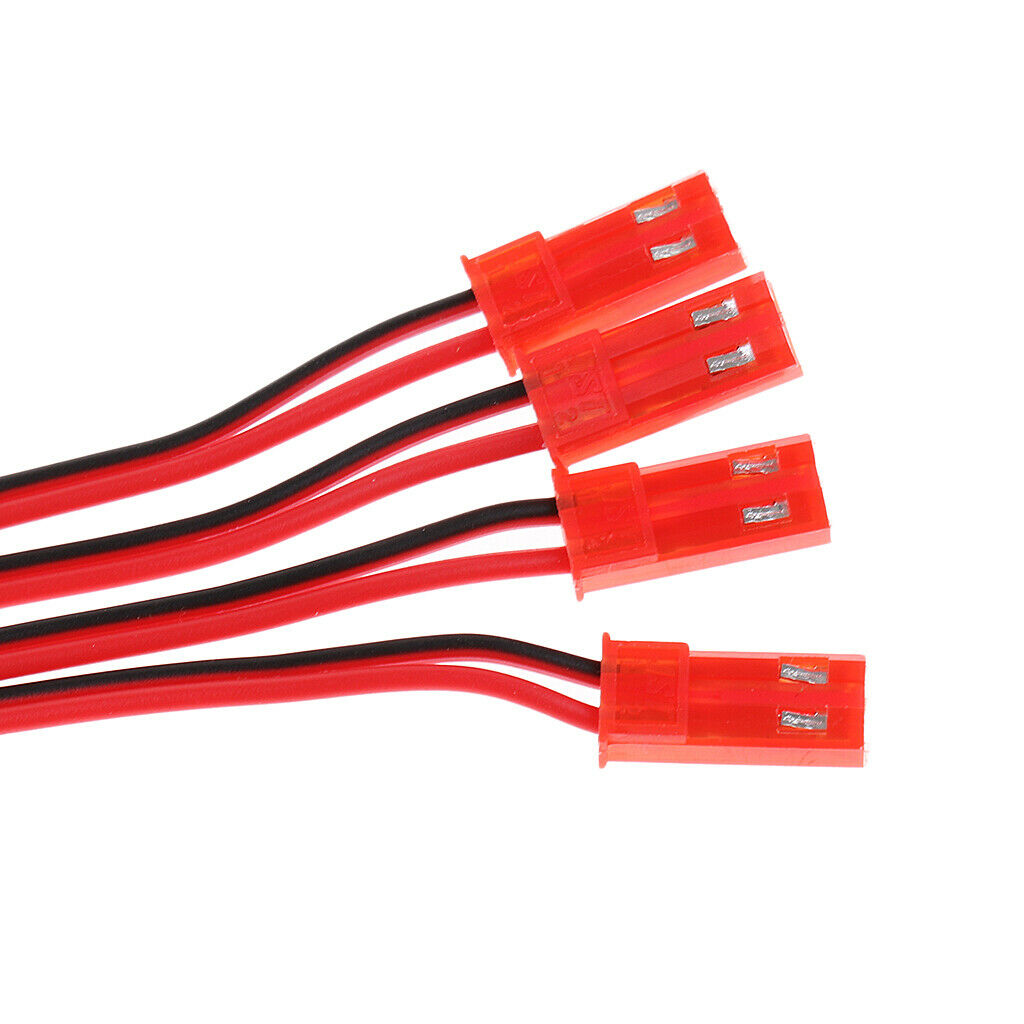2Pcs Night Flight 3S 4S Lipo Battery JST LED Switch Controller for RC Drone