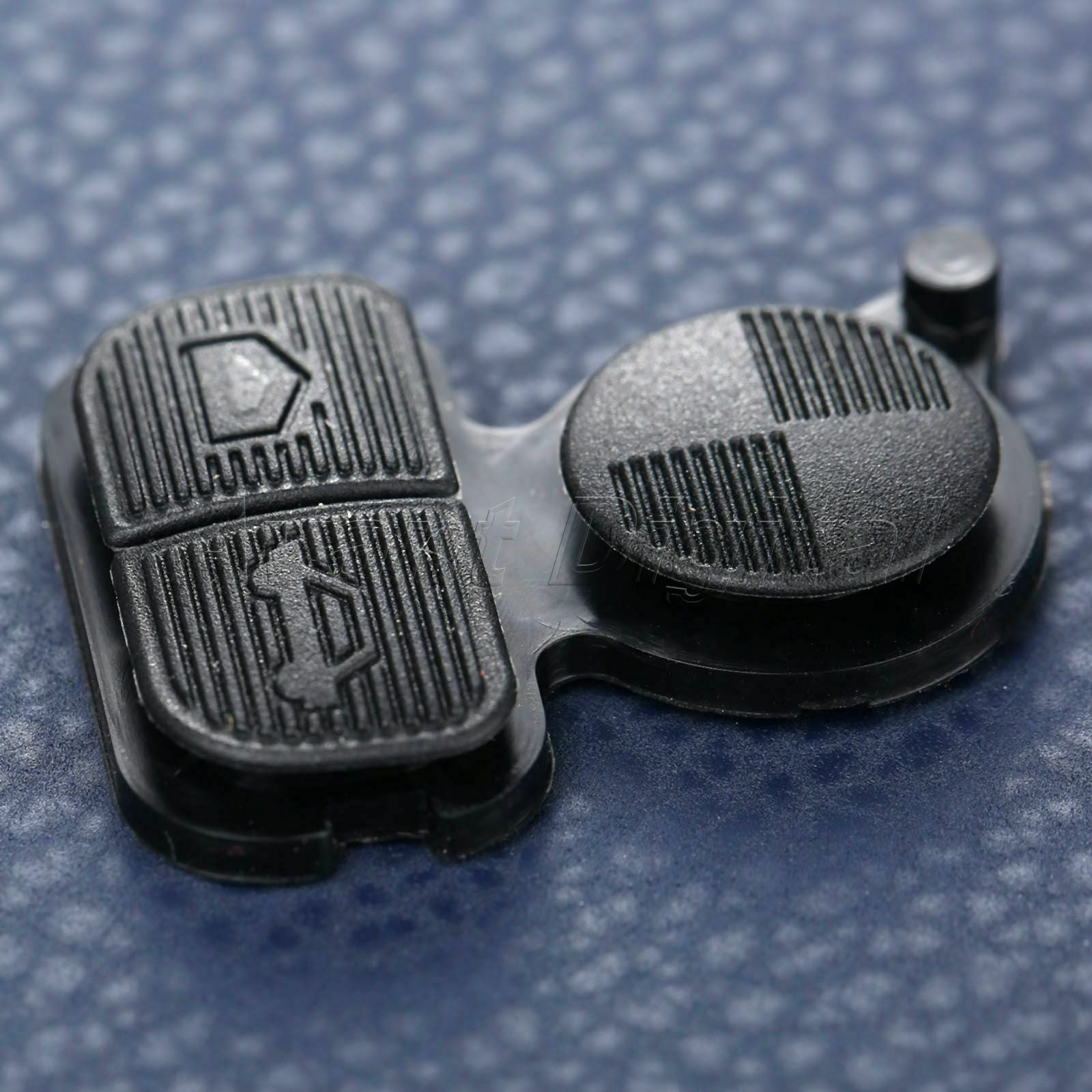 3 BTN Replacement Remote Key Fob Shell Case Cover for E38 E39 E36 Z3 Black