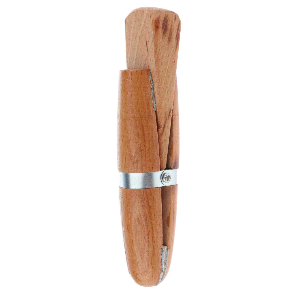 Wooden Jewelers Ring Clamp Wood Jewellery Making Vise Tool Holder 19 X 5cm