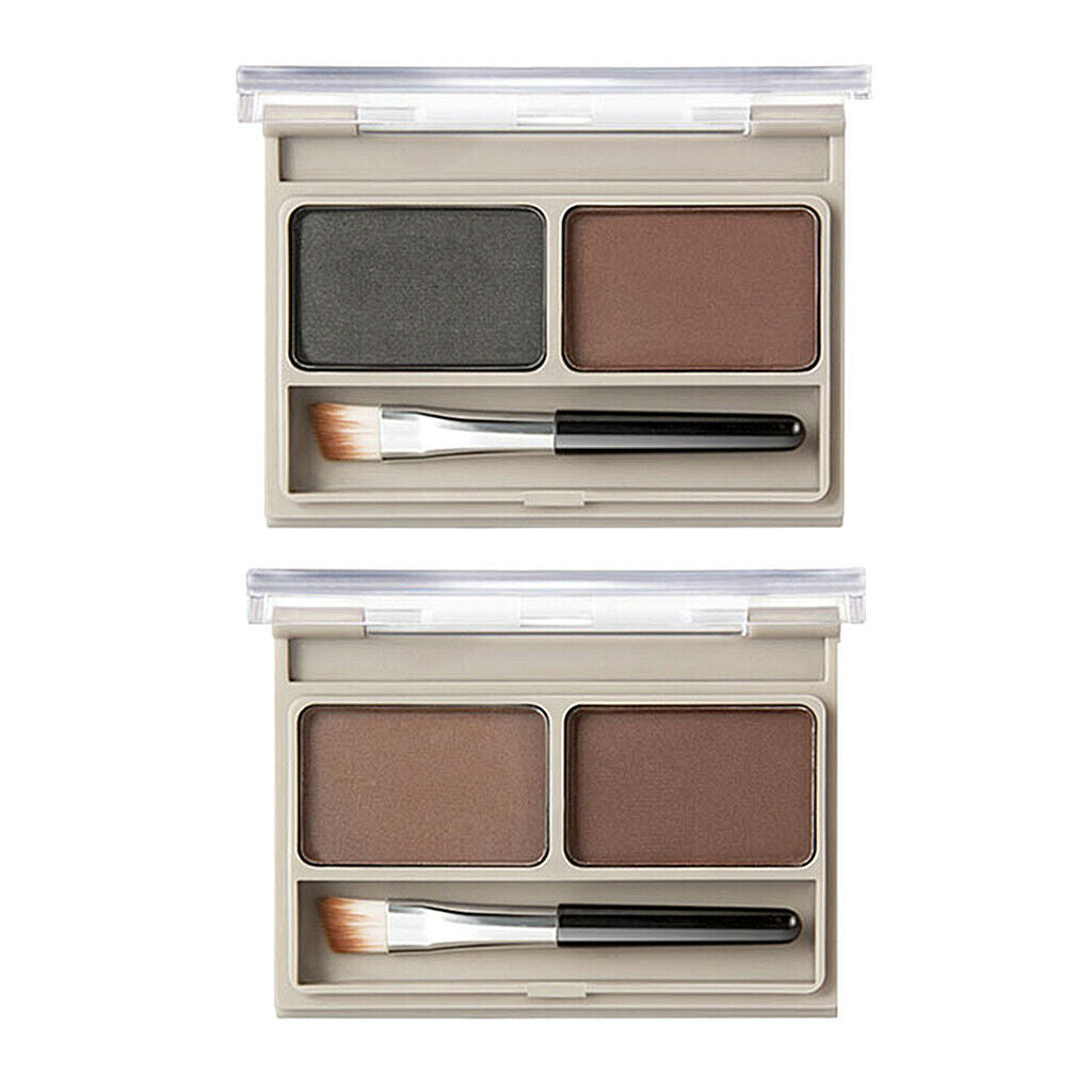 2  Color Powder Eyebrow Makeup Three-dimensional Natural Shadow Eye Brow 02