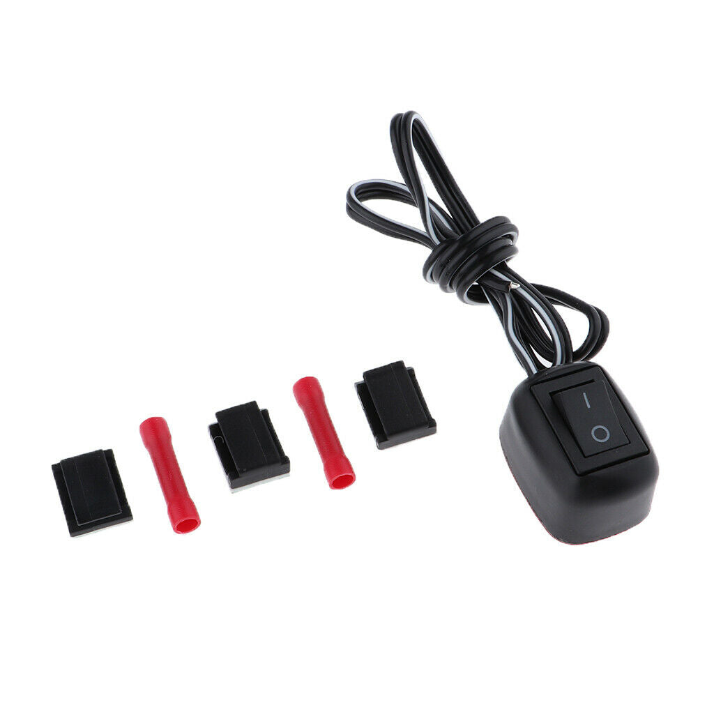 Motorcycle Car Truck 12V/24V 2 Position Rocker Toggle Switch Latching On Off