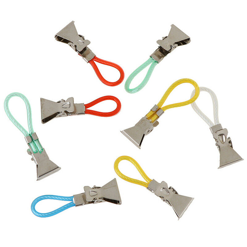 8 pcs Towel Clips Towels Hanger Tea Towel Towel Hook .l8