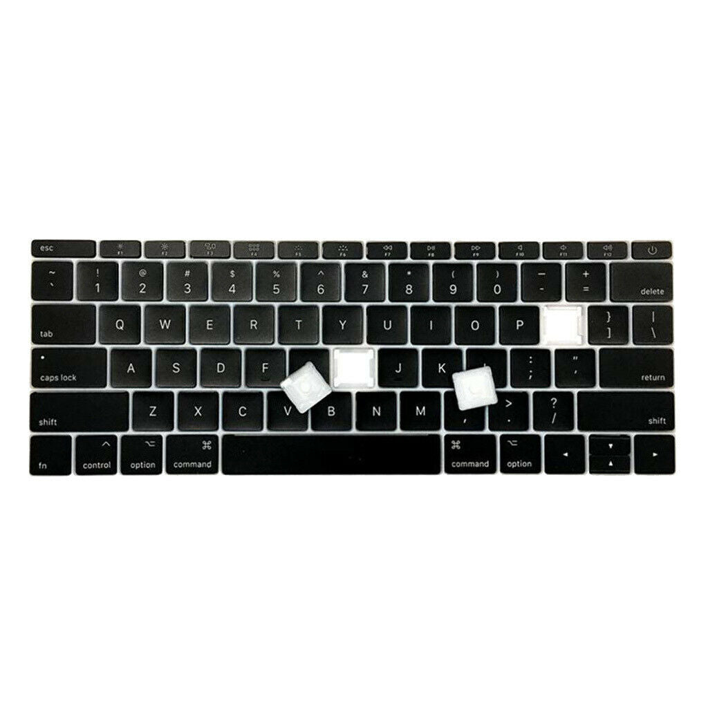 Lots 1 Black US Key Caps for Macbook Pro Retina 13" A1708 Laptop Keyboard
