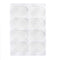 8x Clarinet/Soprano Saxophone Mouthpiece Patch Cushion Silicone Pads Clear 0.8mm