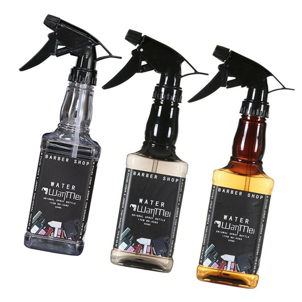500ml Hairdressing Spray Bottle Salon Barber Hair Tools Water Sprayer Skin