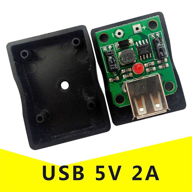 DC 6V-20V 18V to 5V 2A USB Solar Panel Power Charger Regulator Folding ba.l8