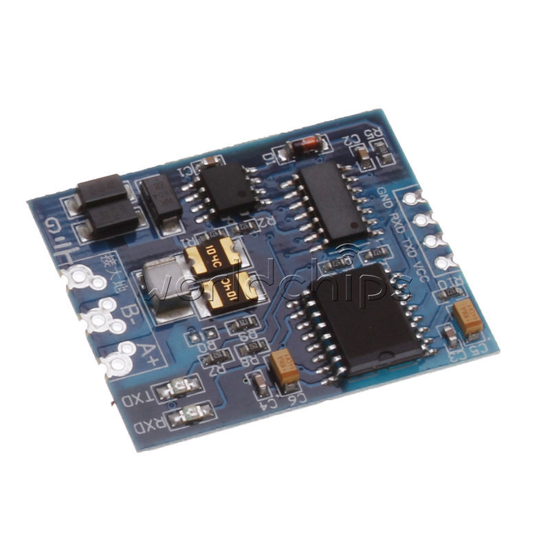 Industrial TTL To RS485 Module RS485 To TTL Serial UART With Isolation 3V-5.5V