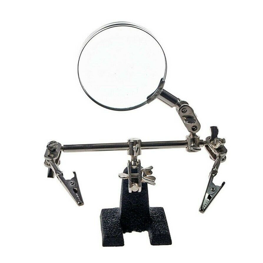 Magnifier Clip Seat Multi-Function Welding Station Shelf DIY Electronic Module