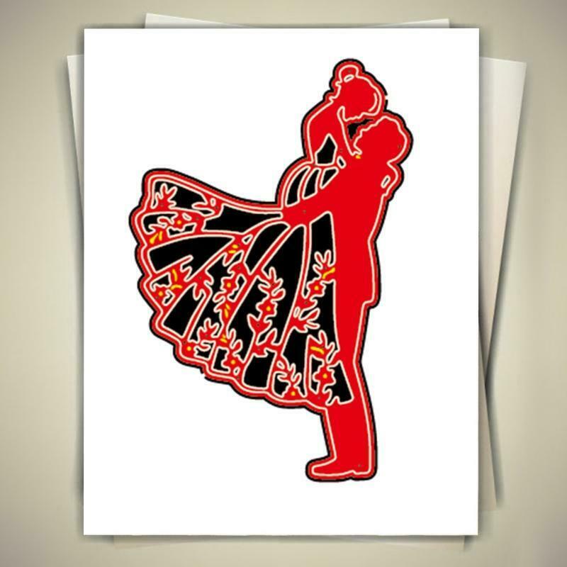Happy Wedding Cutting Dies Stencil DIY Scrapbooking Embossing Paper Card Decor