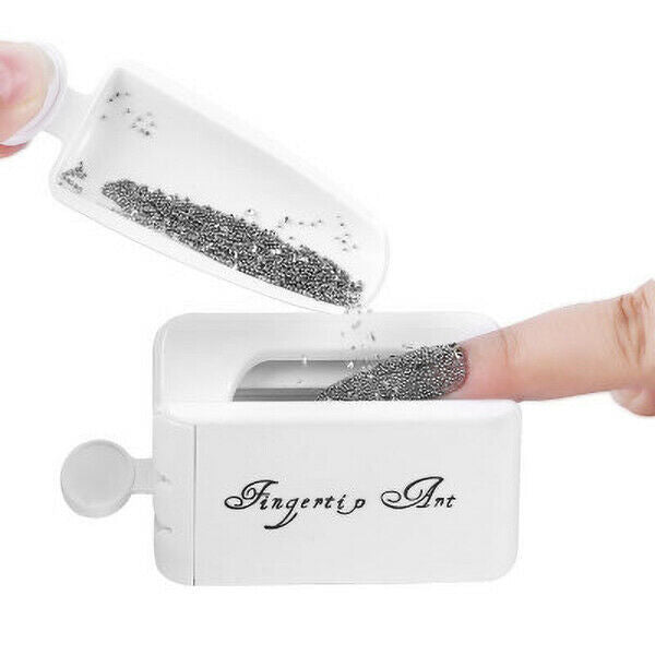 Portable Dipping Powder Recycling Tray Nail Tools Double-Layer Convenient NailK9