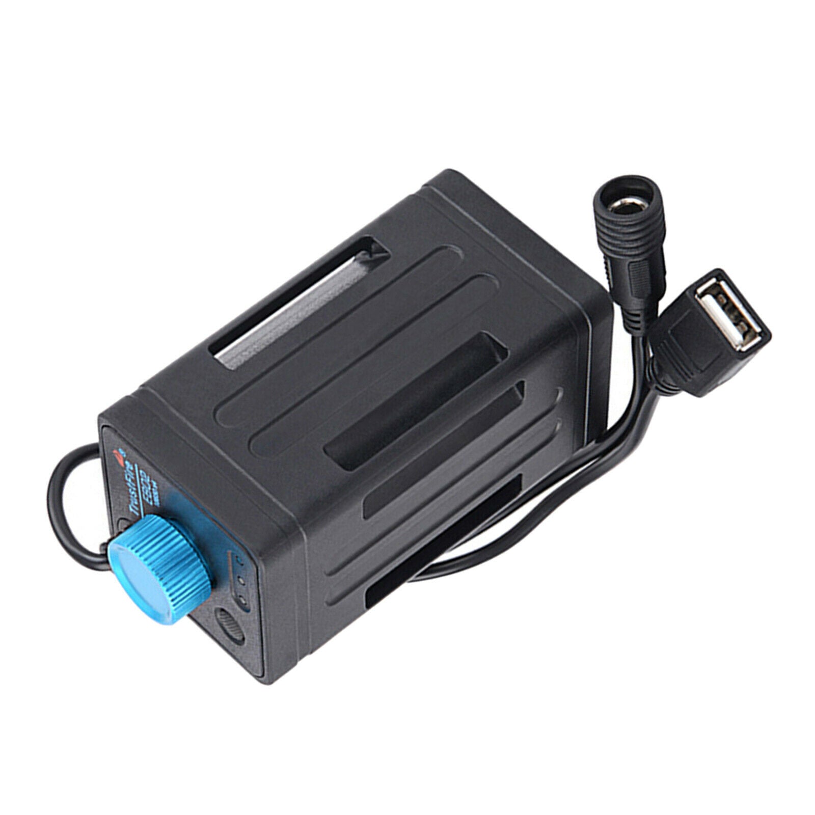 Mobile Power Box Battery Storage With Indicator Light Charge Headlamp