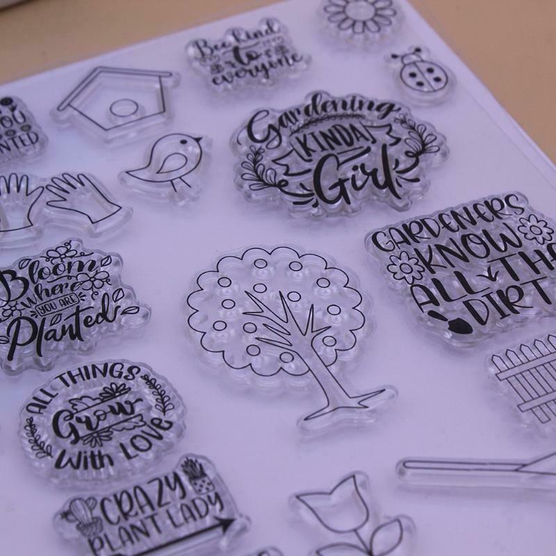 Spring Farm Silicone Clear Seal Stamp DIY Scrapbooking Embossing Photo Album