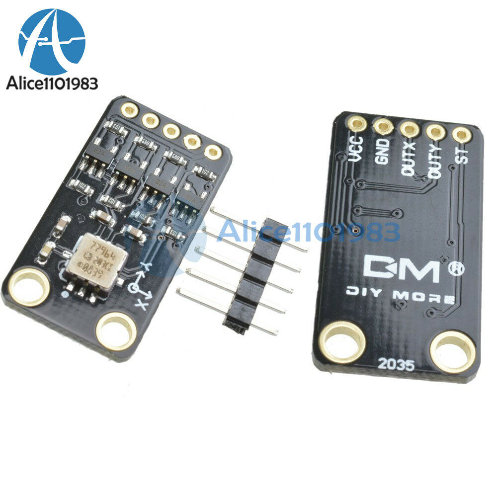 ADXL203 AD8605 Dual Axis Accelerometer Tilt Measurement Sensor Amplifier Module